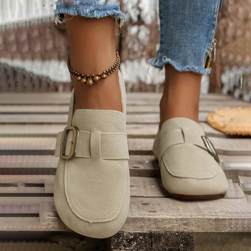 W&W Mode | Vintage Bequeme Slip-On-Schuhe