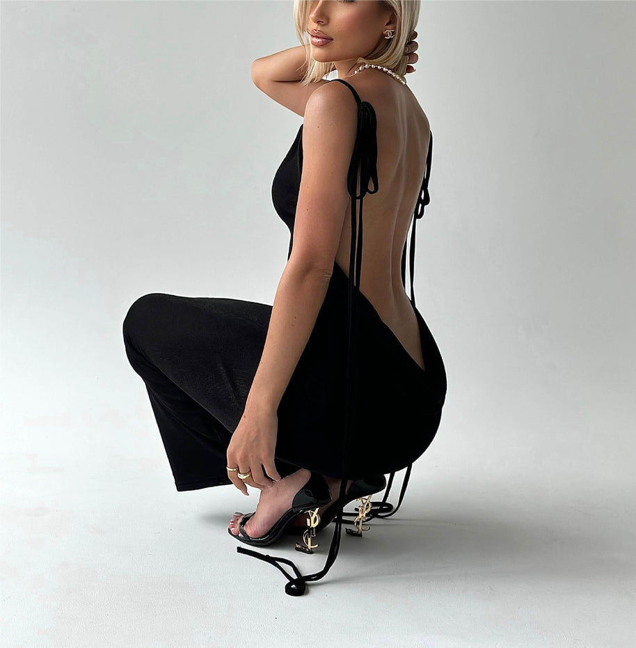 WW | Zeitlos Bare Back Kleid Camisole Kleid