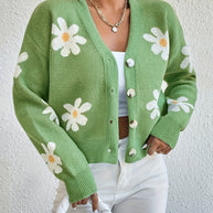 WW | mit Blumenmuster und langen Ärmeln Für Frauen