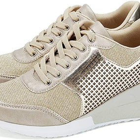 WW | Orthopädische High-Top Sneakers mit Keilabsatz