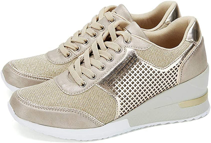 W&W Mode | Orthopädische Sneakers mit Hohem Absatz und Keilabsatz