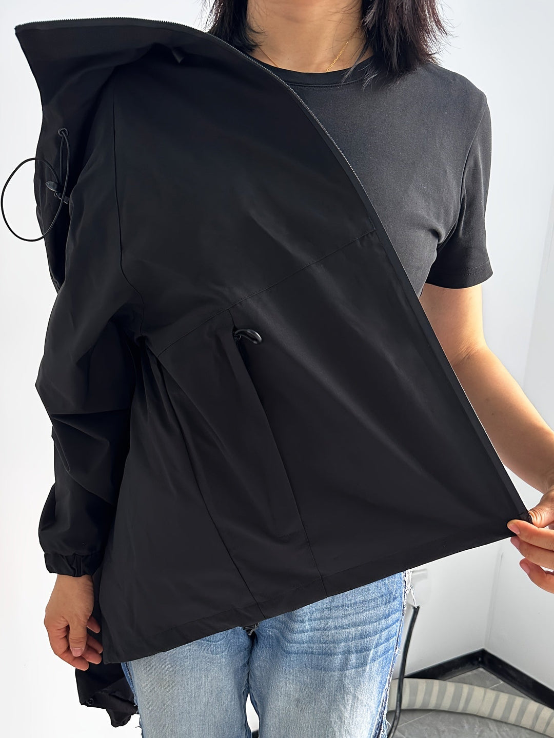 W&W Mode | Moderne Wasser Und Winddichte Regenjacke Für Damen