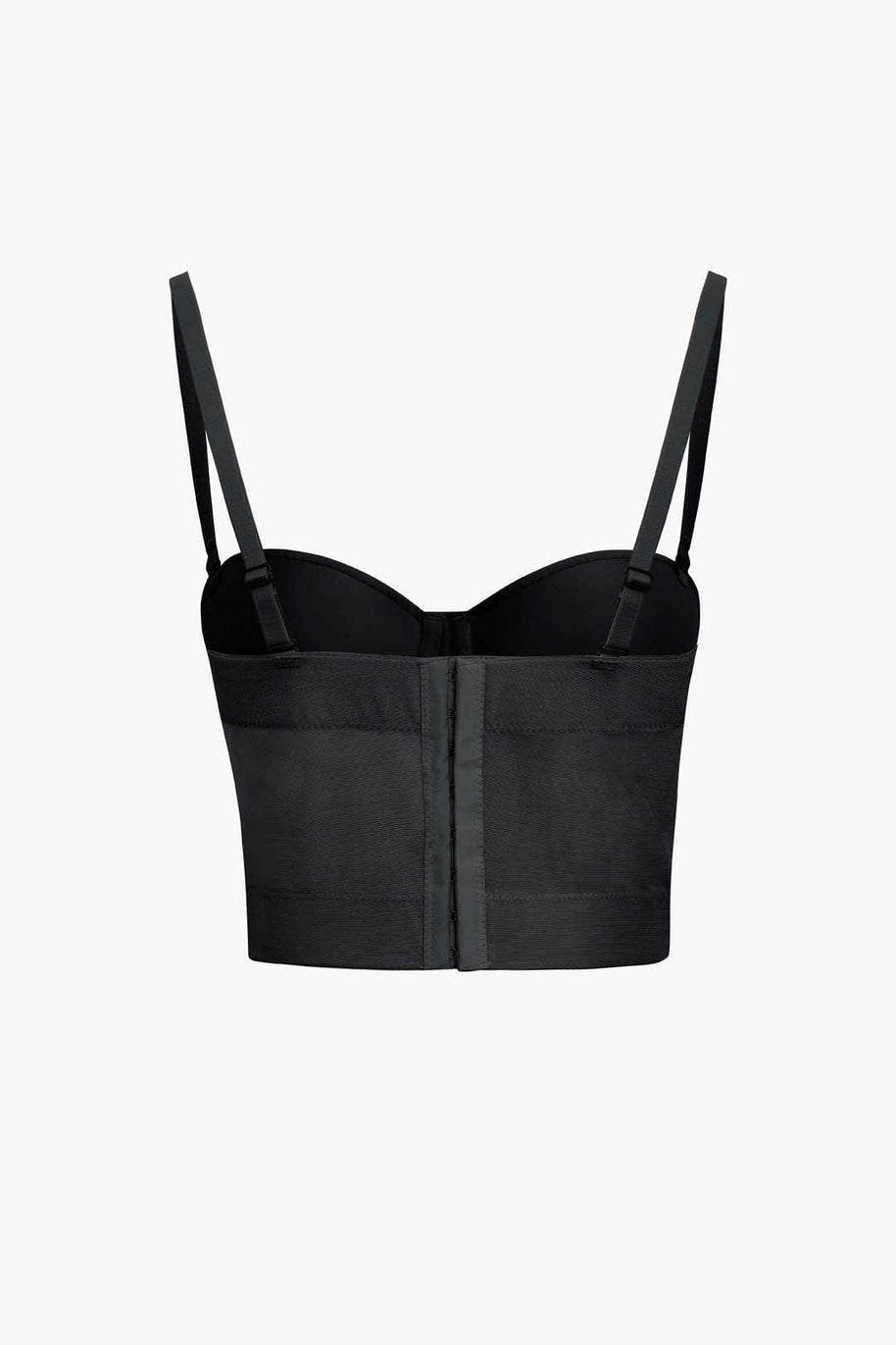 WW | Figurbetontes Bustier Top Mit Bügel Cups Und Transparenter Mesh Struktur