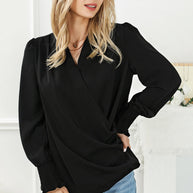 WW | Bluse mit Wickelausschnitt Für Frauen