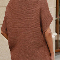 WW | Stilvolle Sweater Mit Kurzen Ärmeln und Rundem Hals