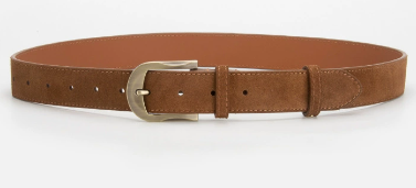 WW | Stück Brauner Pu Leder Modischer Gürtel