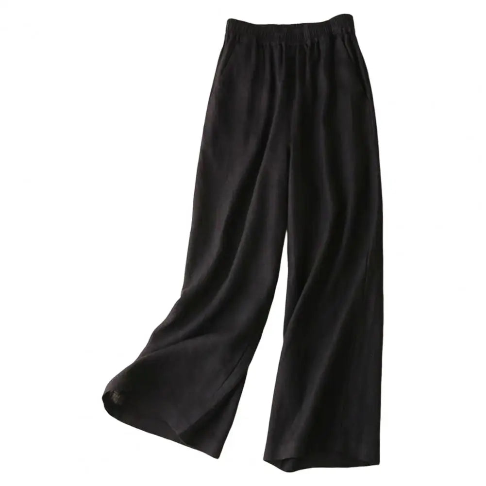 WW | Weite Leinen Baumwollhose