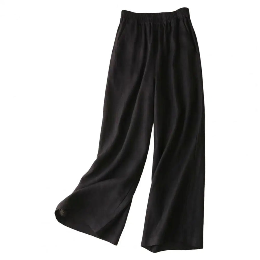 WW | Weite Leinen Baumwollhose