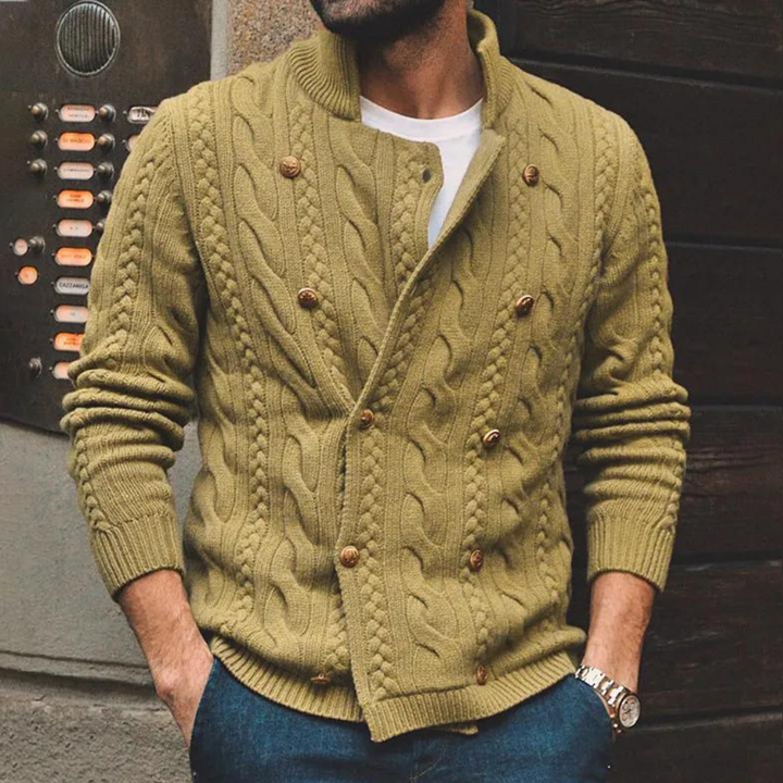 W&W Mode | Eleganter Herren Strickjacke