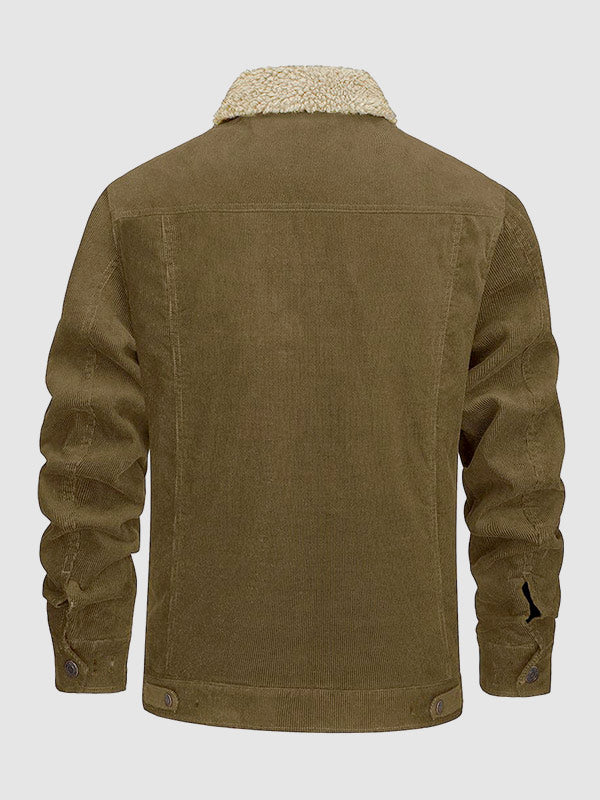WW | Herren Vintage Corduroy Fuzzy Fleece