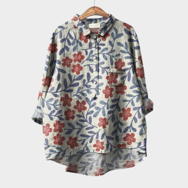 WW | Weiche Bluse mit fließendem Schnitt