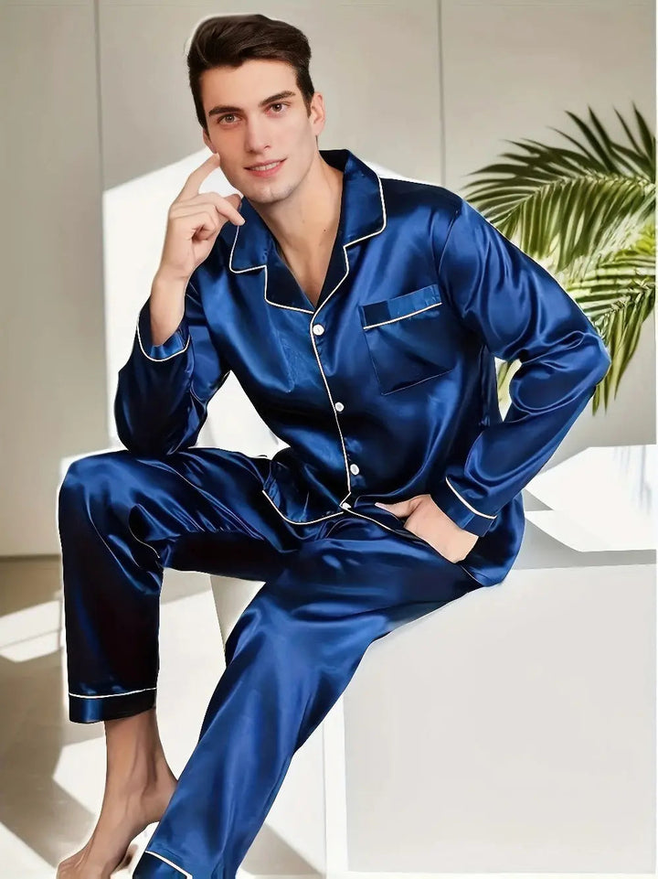W&W Mode | Pyjama Satz Aus Seiden Satin