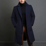 WW | Luxus Herren Trenchcoat Merino Stil