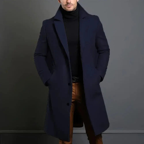 WW | Luxus Herren Trenchcoat Merino Stil