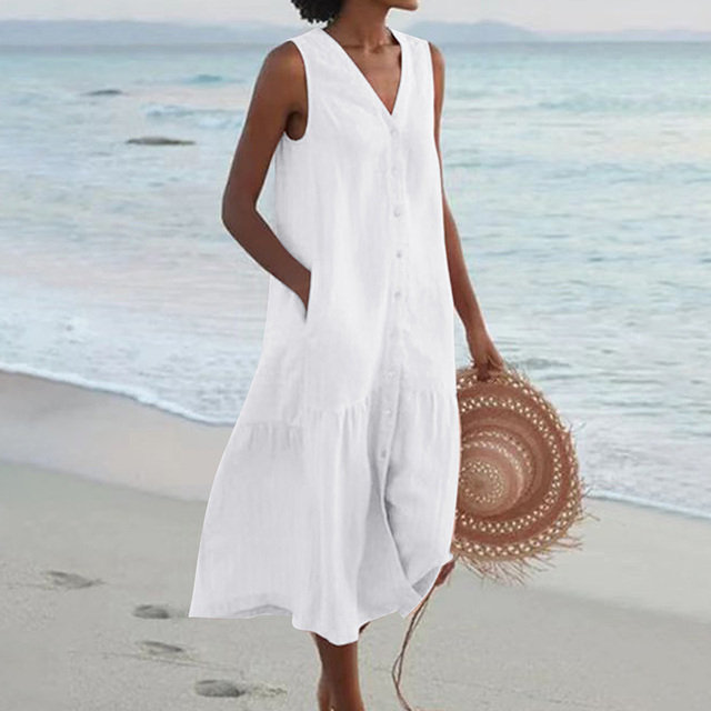 W&W Mode | Stilvolles Sommerkleid für den Urlaub