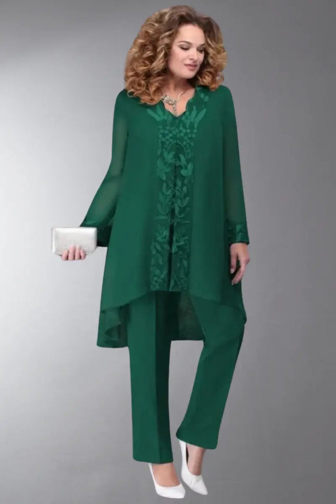 WW | 3 Teilig Chiffon Brautkleid Satz Für Damen
