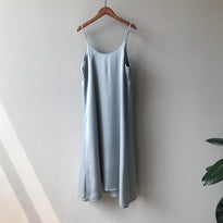WW | Spaghetti-Träger Lang Kleid
