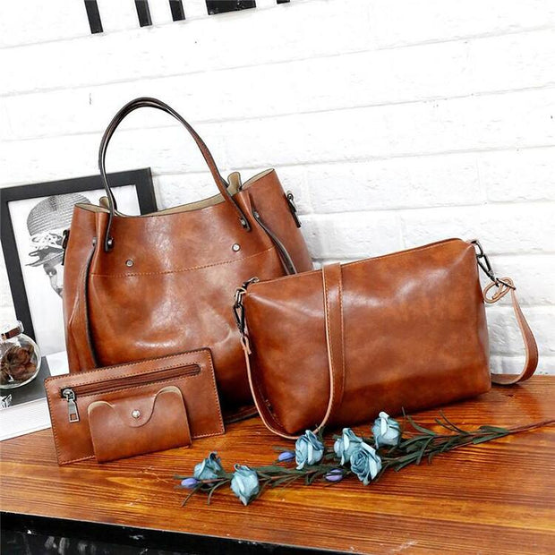 WW | 4 Teiliges Weinlese Handtaschensatz Für Damen