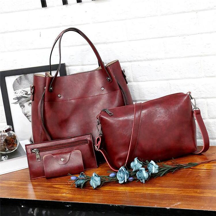 WW | 4 Teiliges Weinlese Handtaschensatz Für Damen