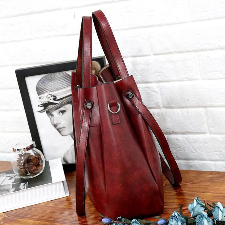 W&W Mode | 4 Teiliges Weinlese Handtaschensatz Für Damen