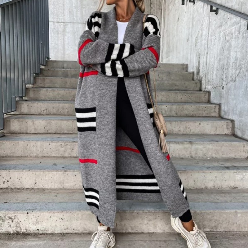 WW | Elegante Longstrickjacke