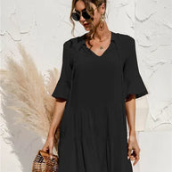 WW | Lebhaftes Floral Sommerkleid