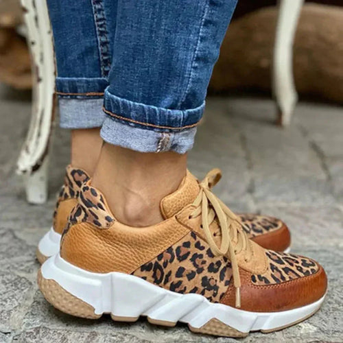 WW | Bequeme Leoparden Sneakers