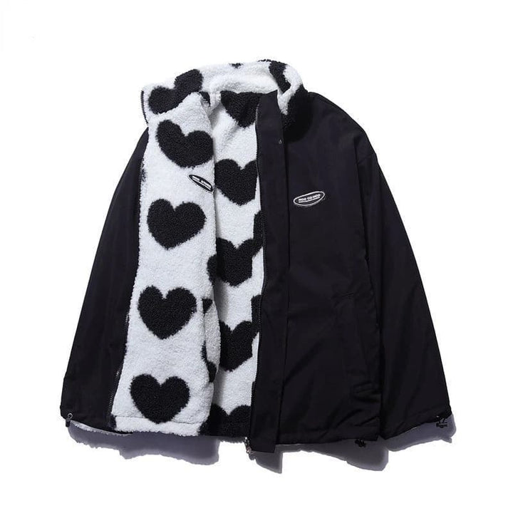 W&W Mode | Doppelseitiger Herzmantel | einzigartige Kollektion