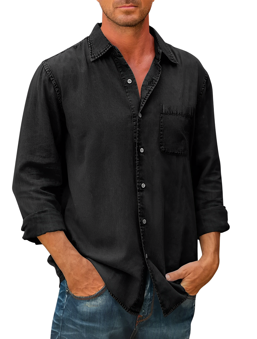 W&W Mode - Denim Hemd