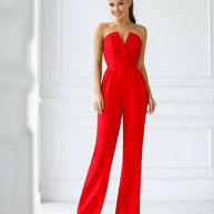 WW | Asymmetrischer Revers Mittel-Taillen Pendel-Overall