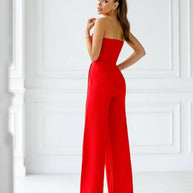 WW | Asymmetrischer Revers Mittel-Taillen Pendel-Overall