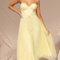 WW | Ärmelloses Midi Kleid