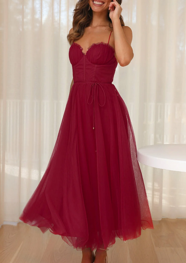 W&W Mode | Ärmelloses Midi Kleid