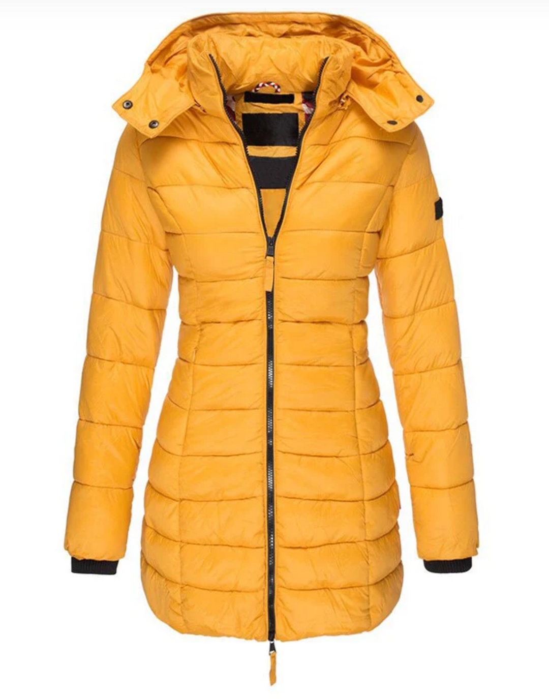 W&W Mode Elisa - Die beste und kuscheligste Daunenjacke mit Kapuze und Reißverschluss