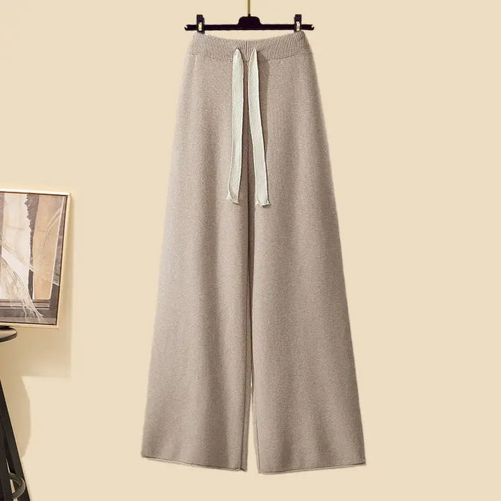 W&W Mode | Elegantes 3-teiliges Rollkragenpullover-Set für Damen