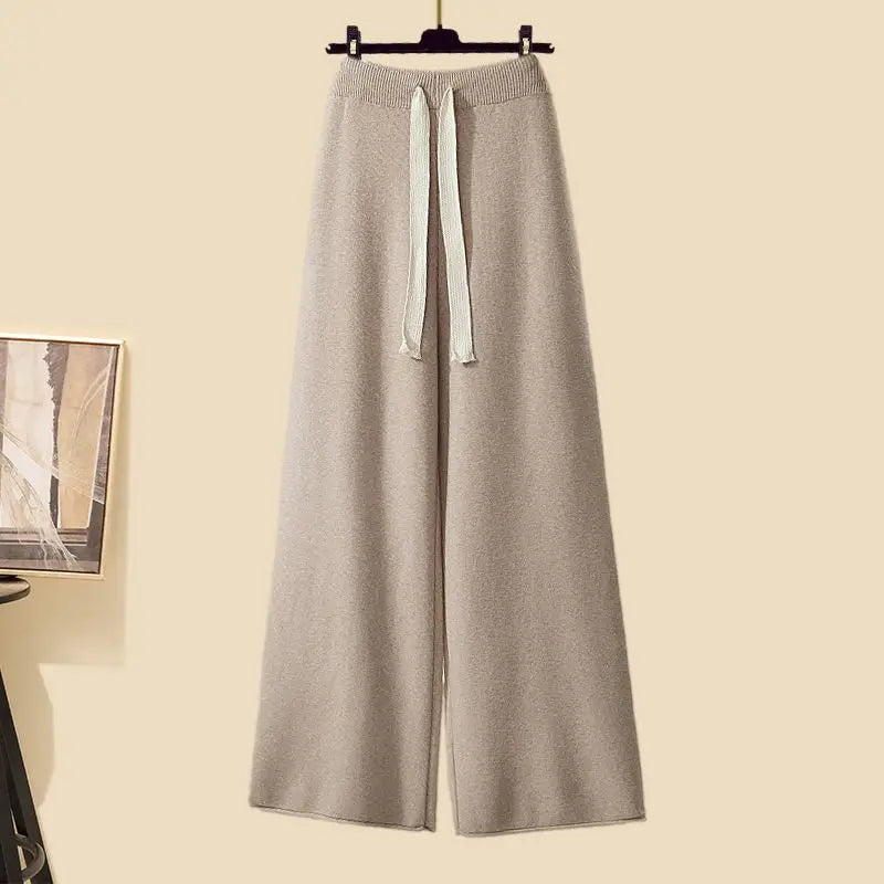 WW | Elegantes 3-teiliges Rollkragenpullover-Set für Damen