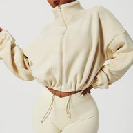 W&W - Gekürzte Fleece Jacke