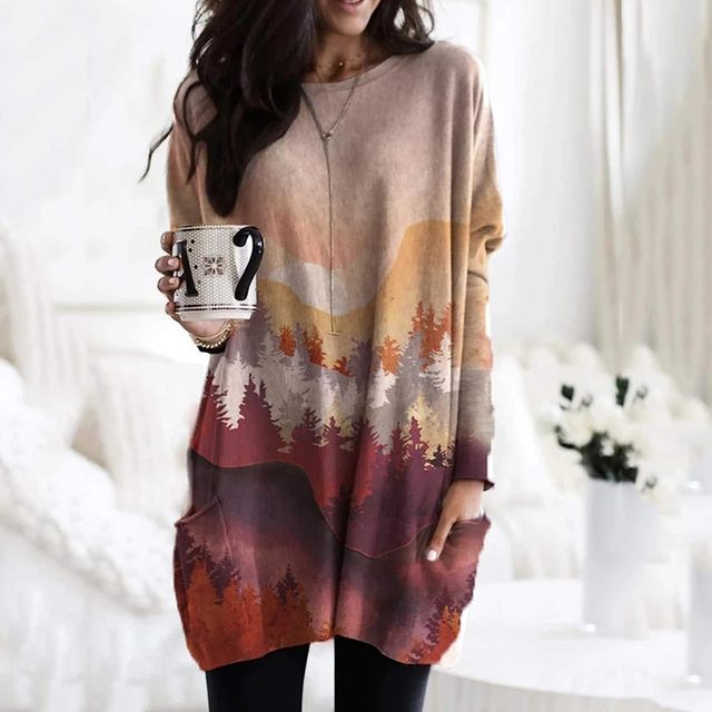 Langer Pullover für Frauen