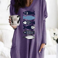 Langer Pullover für Frauen