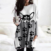 Langer Pullover für Frauen
