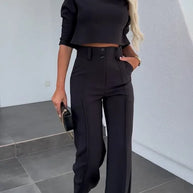 Zweiteiliges Set für Frauen mit Stil