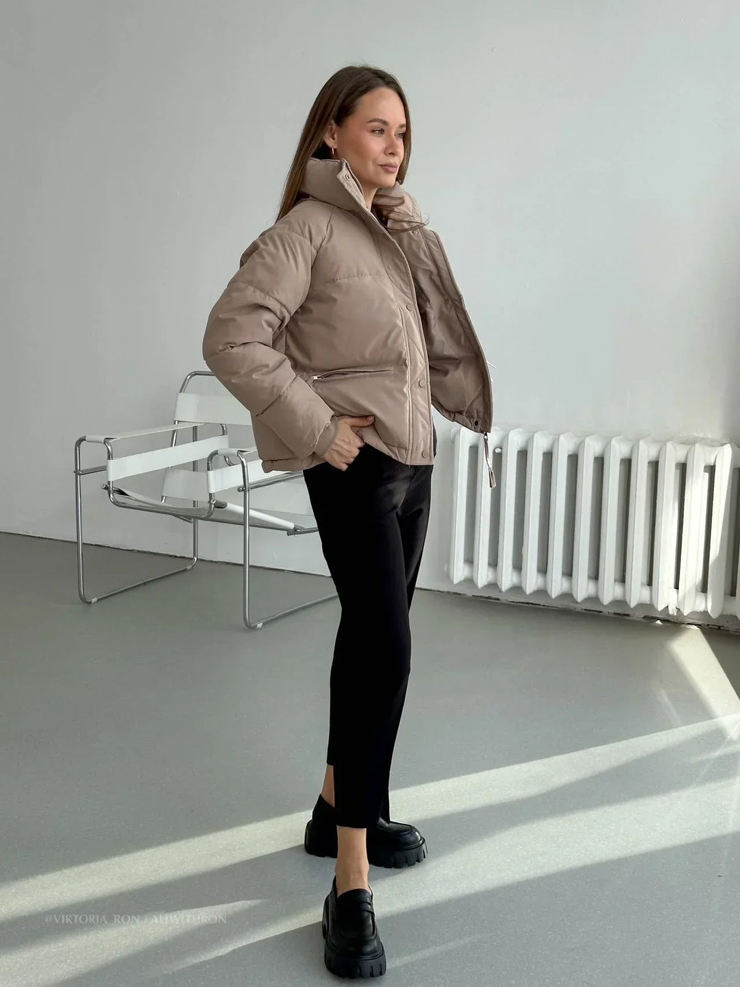 W&W Mode - Lässige Winter-Herbstjacke
