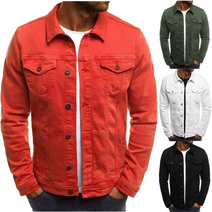 W&W Mode | Lässige Jeansjacke Für Herren