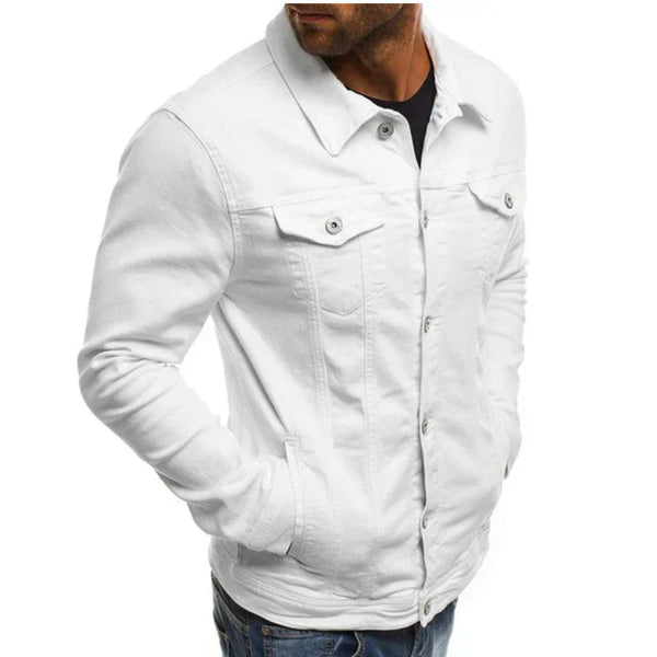 WW | Lässige Jeansjacke Für Herren