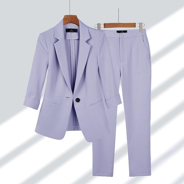 WW | Elegantes Blazer Satz Für Damen