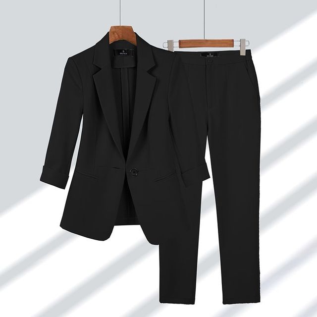 WW | Elegantes Blazer Satz Für Damen