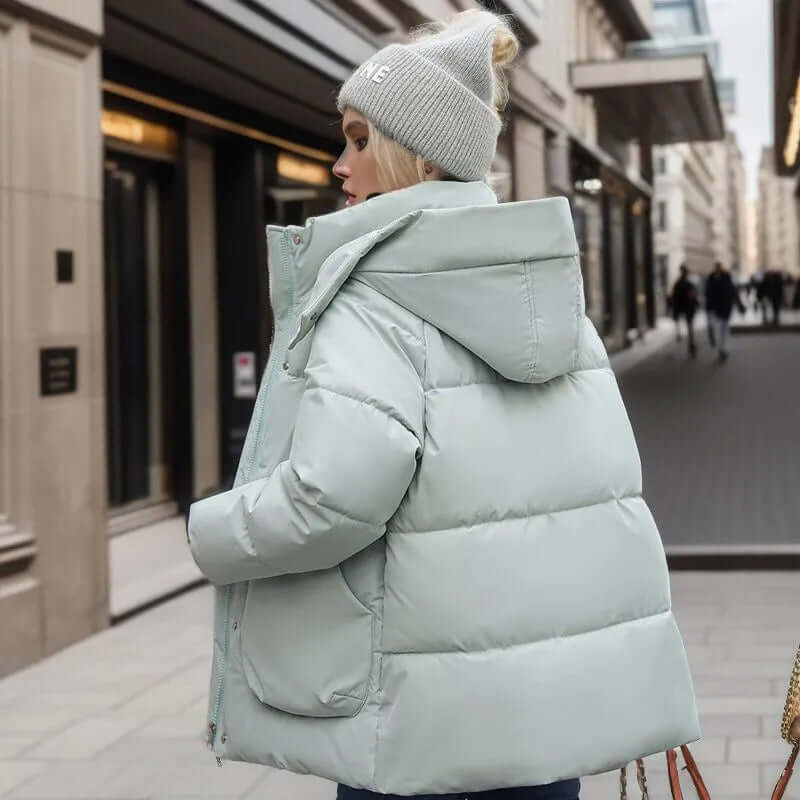 WW | Stilvolle Winter Casual Baumwollgepolsterte Parka Jacke Für Frauen