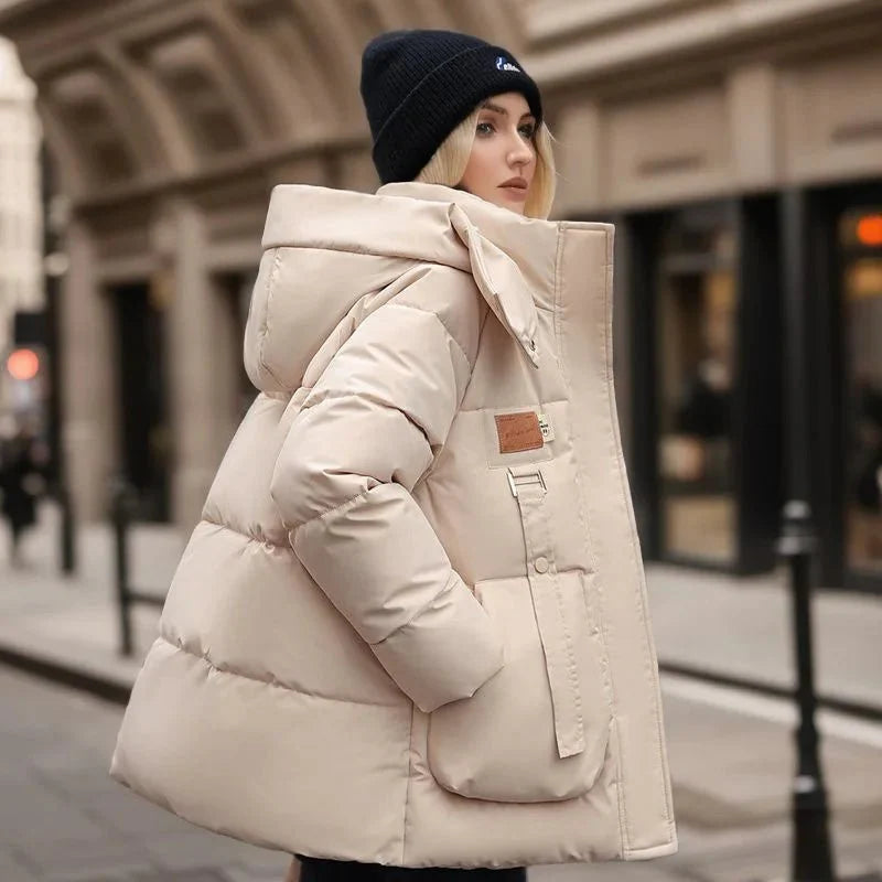 WW | Pufferjacke mit Kapuze - Ultra-warme Isolierung - Winter Street Style - Praktisches Design