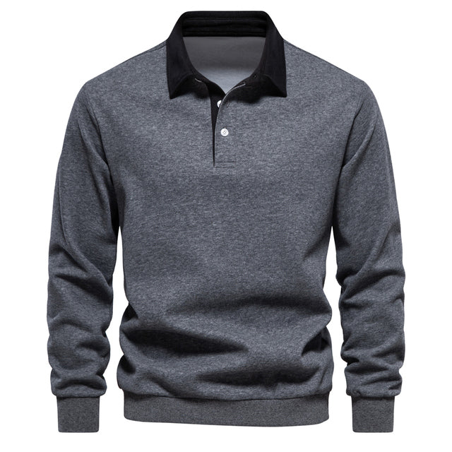 W&W Mode | Pullover mit klassischer Knopfleiste