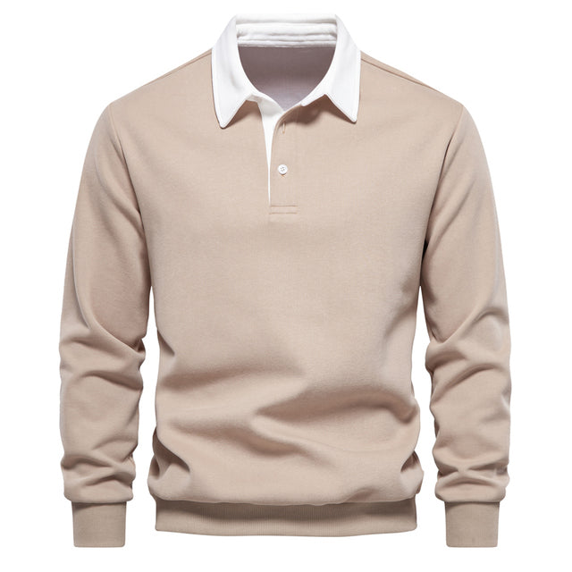 W&W Mode | Pullover mit klassischer Knopfleiste
